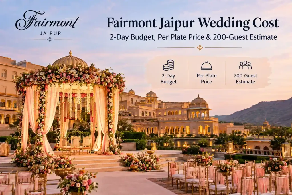 Fairmont Jaipur Wedding venue
