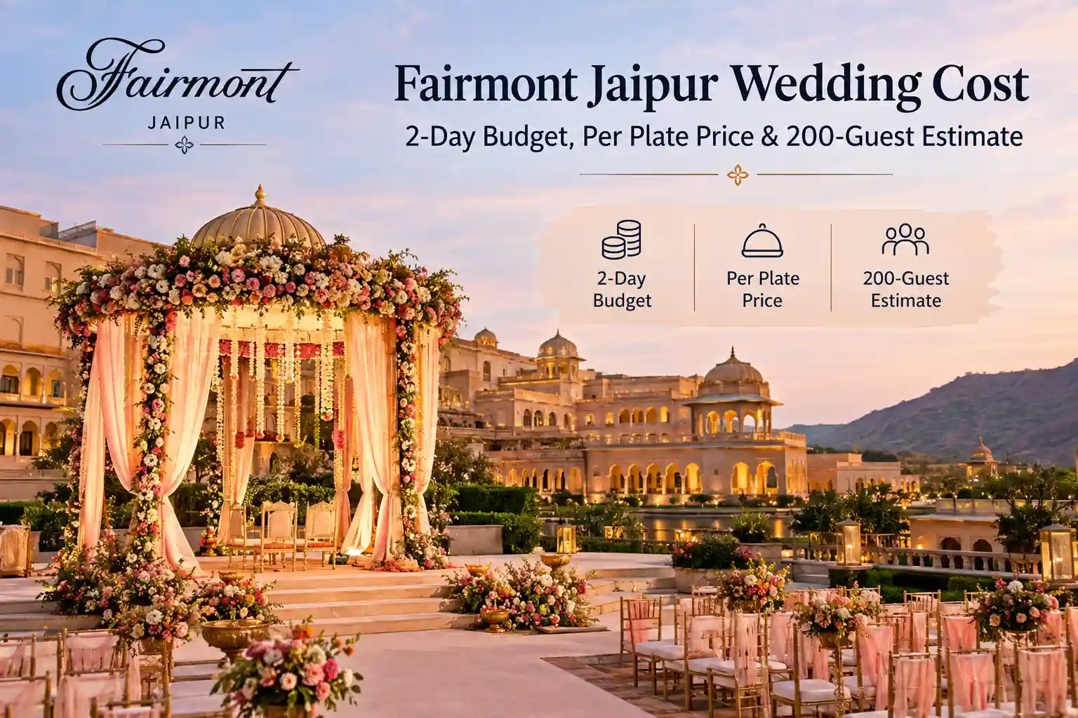 Fairmont Jaipur Wedding venue