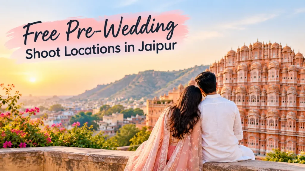 Free pre wedding photoshoot locations in Jaipur