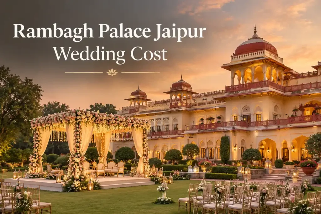 Rambagh Palace Jaipur Wedding Cost article's featured image