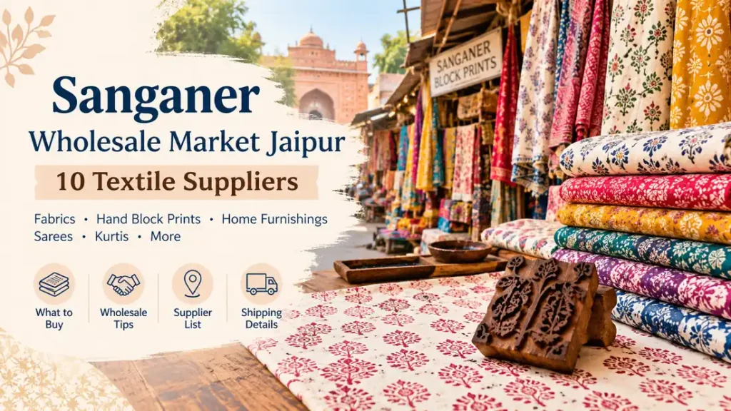 Sanganer Market Jaipur